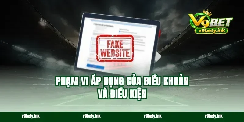 Phạm vi áp dụng của điều khoản và điều kiện