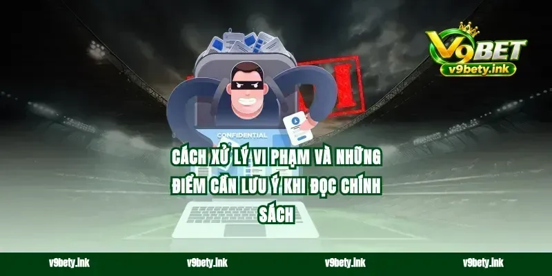 Cách xử lý vi phạm và những điểm cần lưu ý khi đọc chính sách